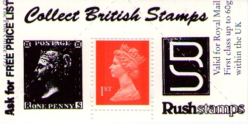 1995 GB - Boots Label - London "Collect Stamps" (1d Black) MNH